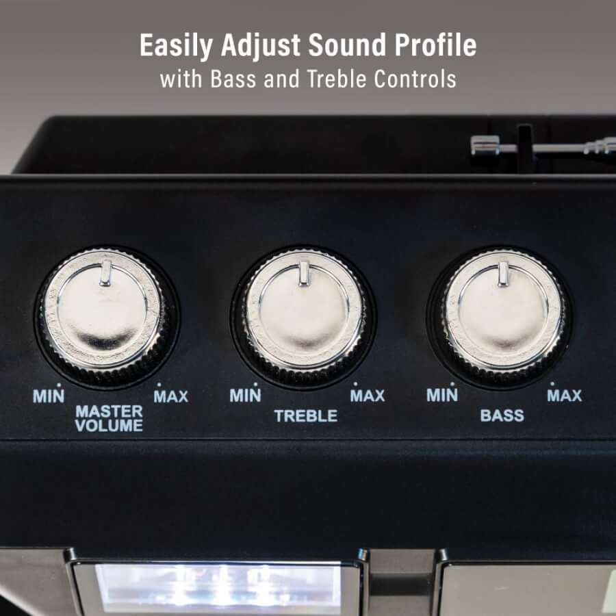 Crosley Blast CT202A bass and treble controls