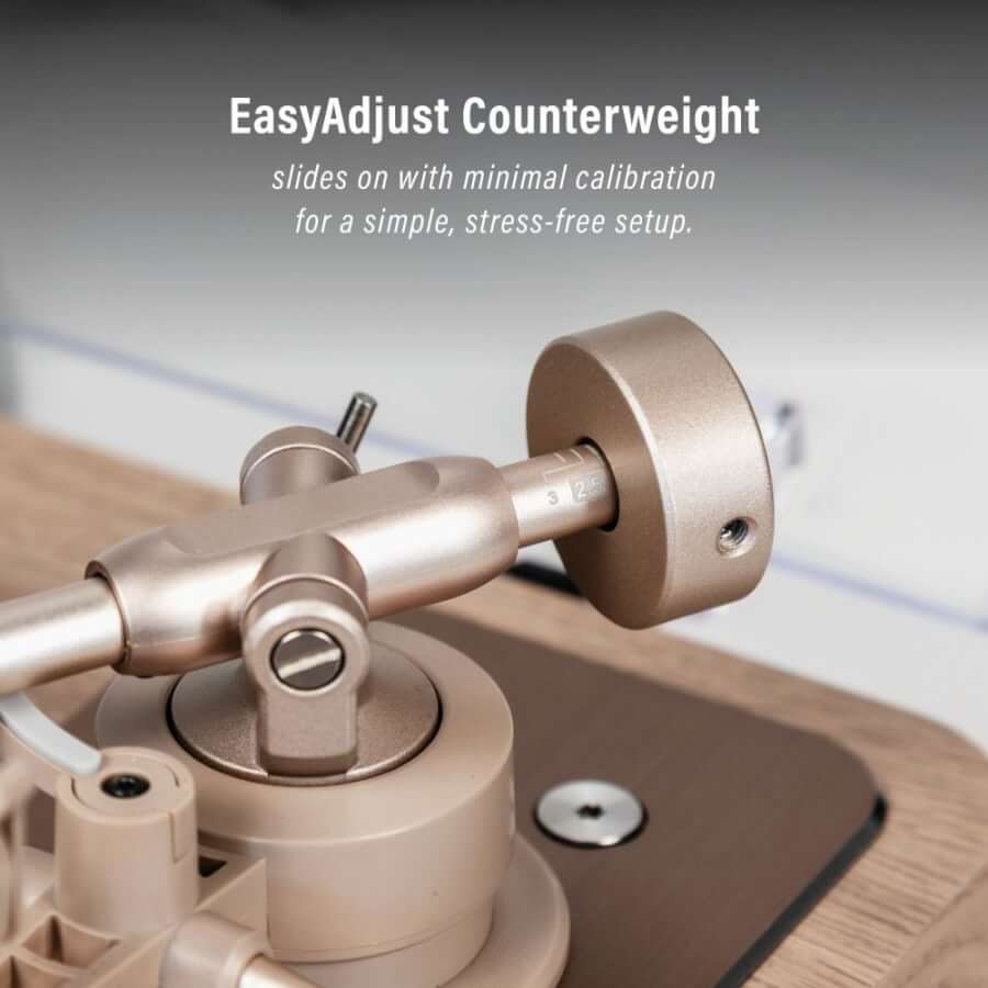 Crosley E100 EasyAdjust counterweight